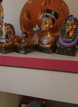 Old Egyptian memorabilia.
