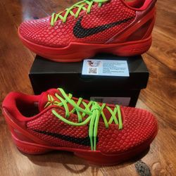 Kobe 6 Proto Reverse Grinch Mens 9
