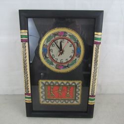 Art Creations Maharashtra & Dhokra Art Wall Clock From Chhattisgarh


