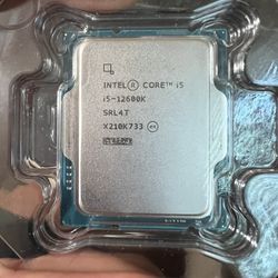 Intel core i5-12600k CPU