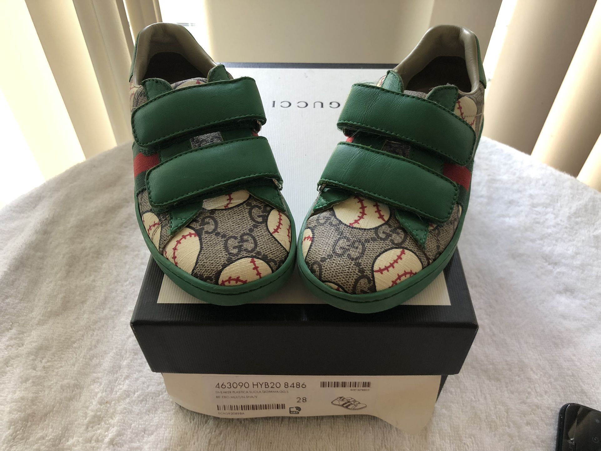 Gucci Shoes Toddlers Size 28 Excellent Condition 