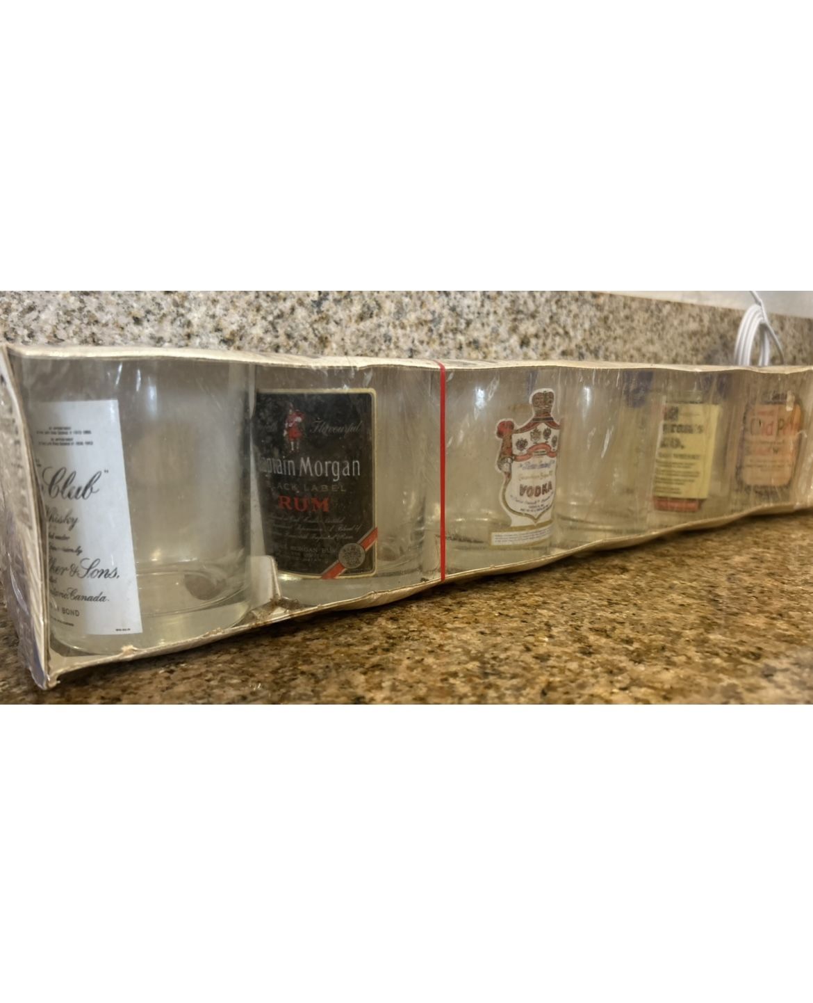 RARE Vintage Luminarc France Featured Alcohol Glassware