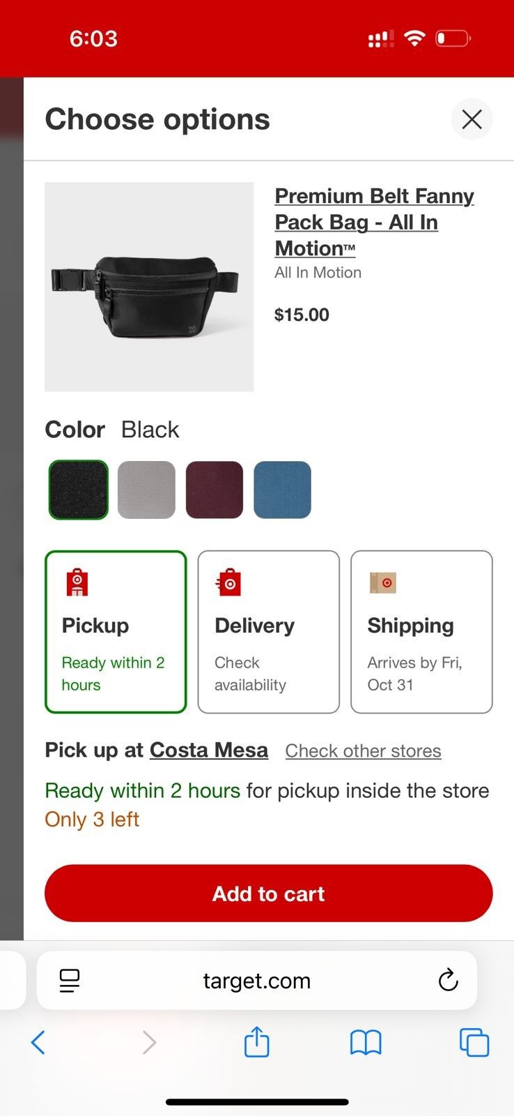 Cangurera Premium Belt Bag