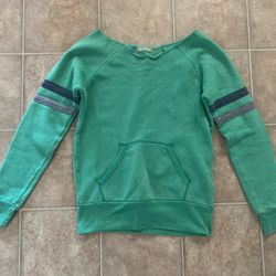 Women’s Alternative Earth Off The Shoulder Sweatshirt Size S