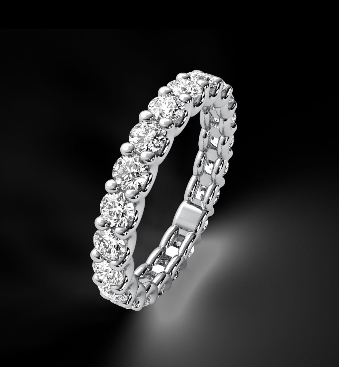 20 Pointer Natural Diamond Eternity Band for Sale in New York NY