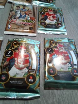 Packs are opened with cards inside all 25$