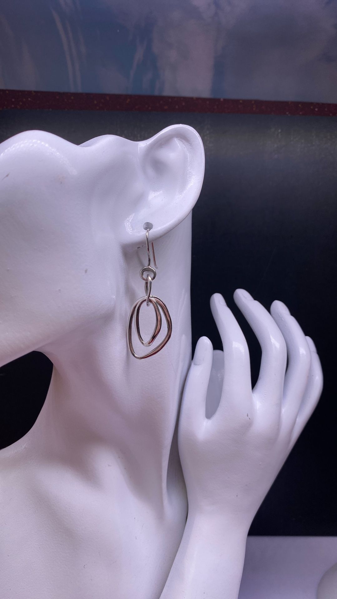 Triple Dangle Earrings