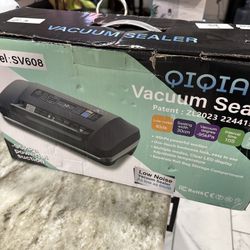Brand New QIQIAOB Vacuum Sealer SV608 – Powerful -95kPa Suction, 30cm Seal, Low Noise 