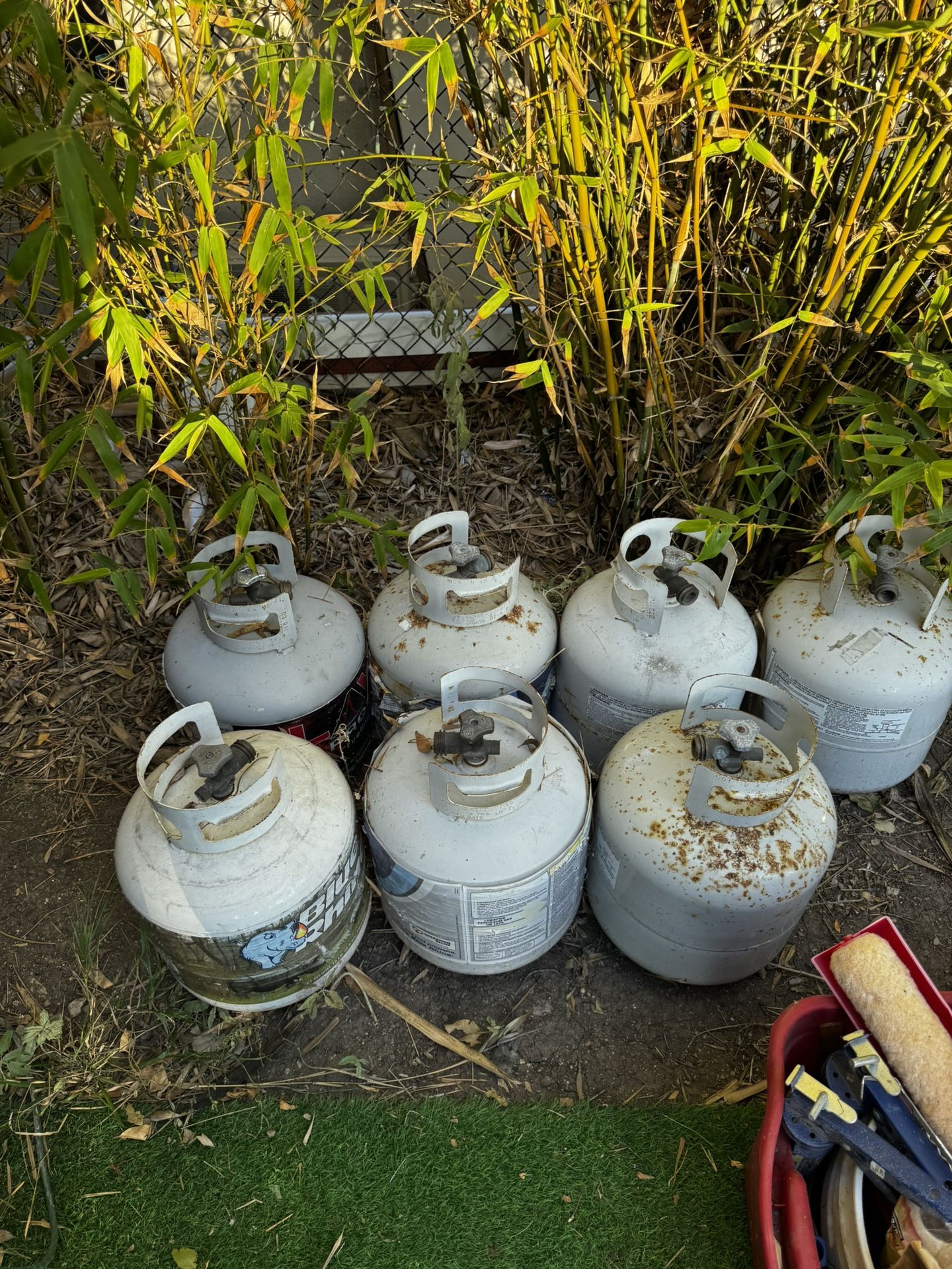 Propane Tanks For Sale 7 Available $20 Each