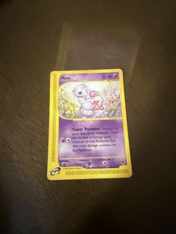 Pokémon Mew Card (not Holo)