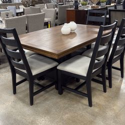 Table With 4 Chairs Bench 