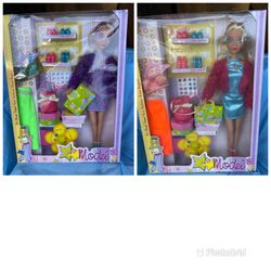 New Super Model Doll With Outfit & Accessories