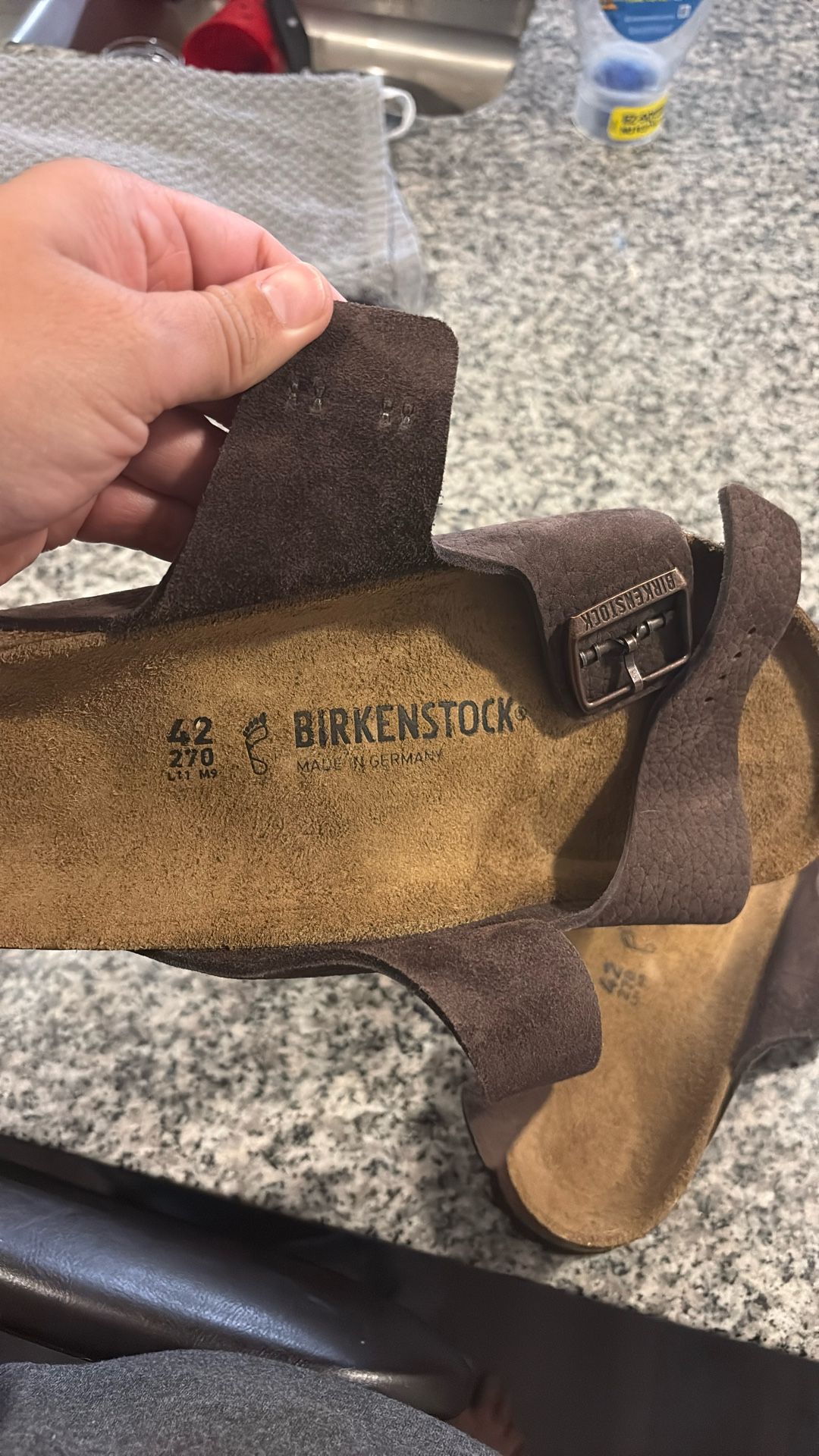 Arizona Birkenstock Pebbled Leather