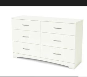 White Dresser With Mirror