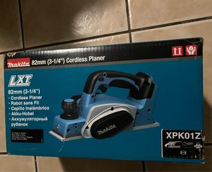 Makita cordless planer