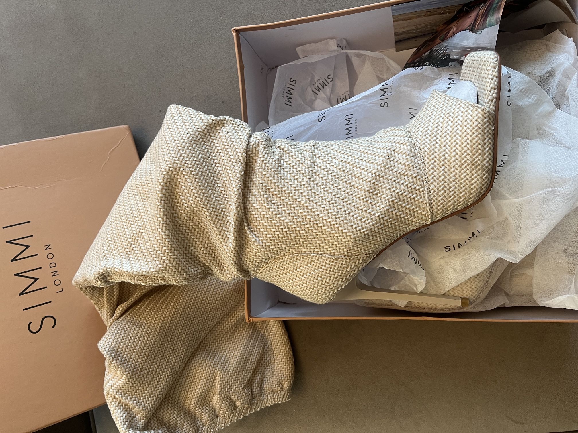 Peep Toe Thigh High Boots