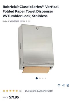 Bobrick Paper Towel Dispenser