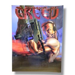 Vintage 1996 In Pursuit Of Greed (Assassinators) Softdisk PC Game New RARE FIND