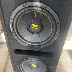 Comp C Kicker With 2000 Mephis Watt Amp