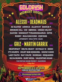 Goldrush Saturday Ticket