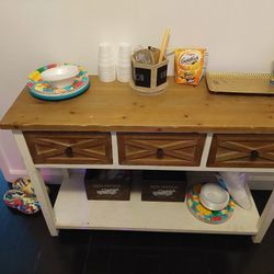 Kitchen Table With 4 Chairs And Cabinet
