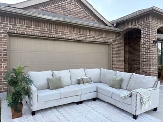 Grey sectional