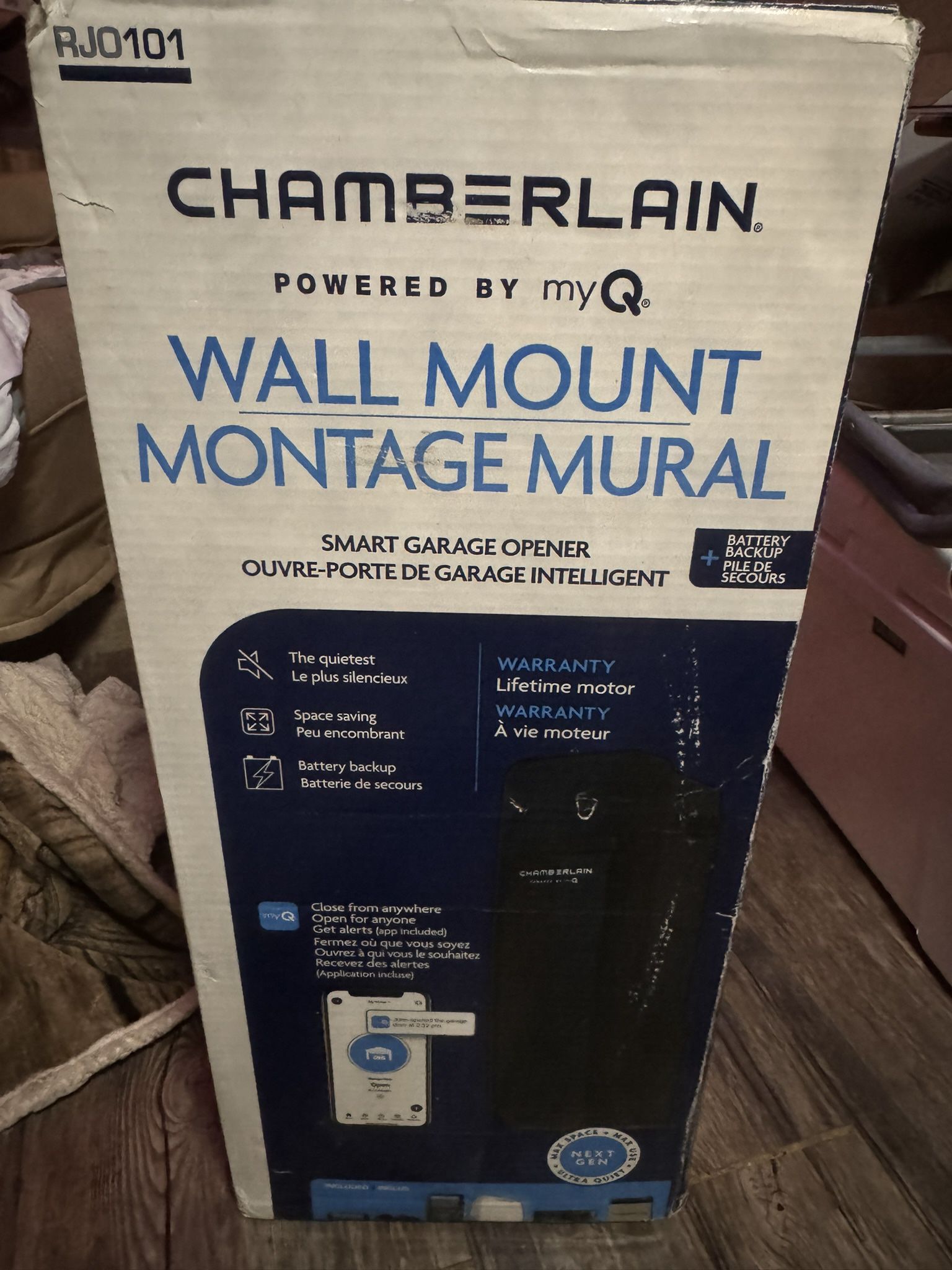 Chamberlain MyQ Wall Mount Smart Garage Door Opener