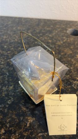 Lenox Silverplated Fortune Cookie Gift