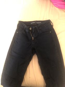 Old navy dark blue jeans