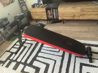 Slant workout bench