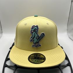 Yellow St. Louis Cardinals Teal Bottom 1957 WS Hat - 7 1/2