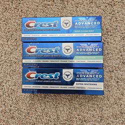 Crest PRO-HEALTH And 3D WHITE TOOTHPASTE