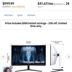 Samsung Neo G8 Monitor