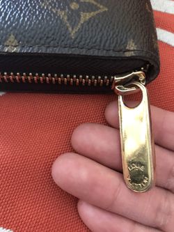 authentic lv wallet code