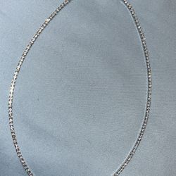 Tennis Chain Silver Plated 