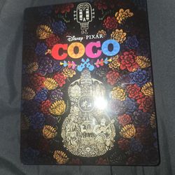 Disney Pixar Coco bluray steel book