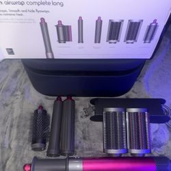 Dyson Airwrap Limited edition Fuchsia and Nickel