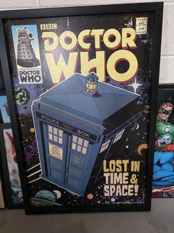 Doctor who canvas poster