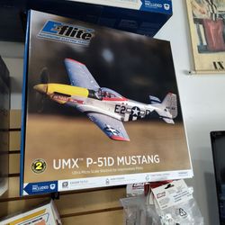 UMX p-51 mustang brand new blind and fly