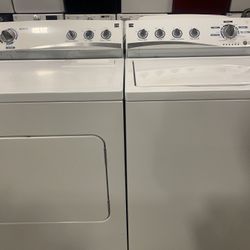 KENMORE WASHER and DRYER ELECTRIC SET XL CAPACITY WORKS LIKE NEW
