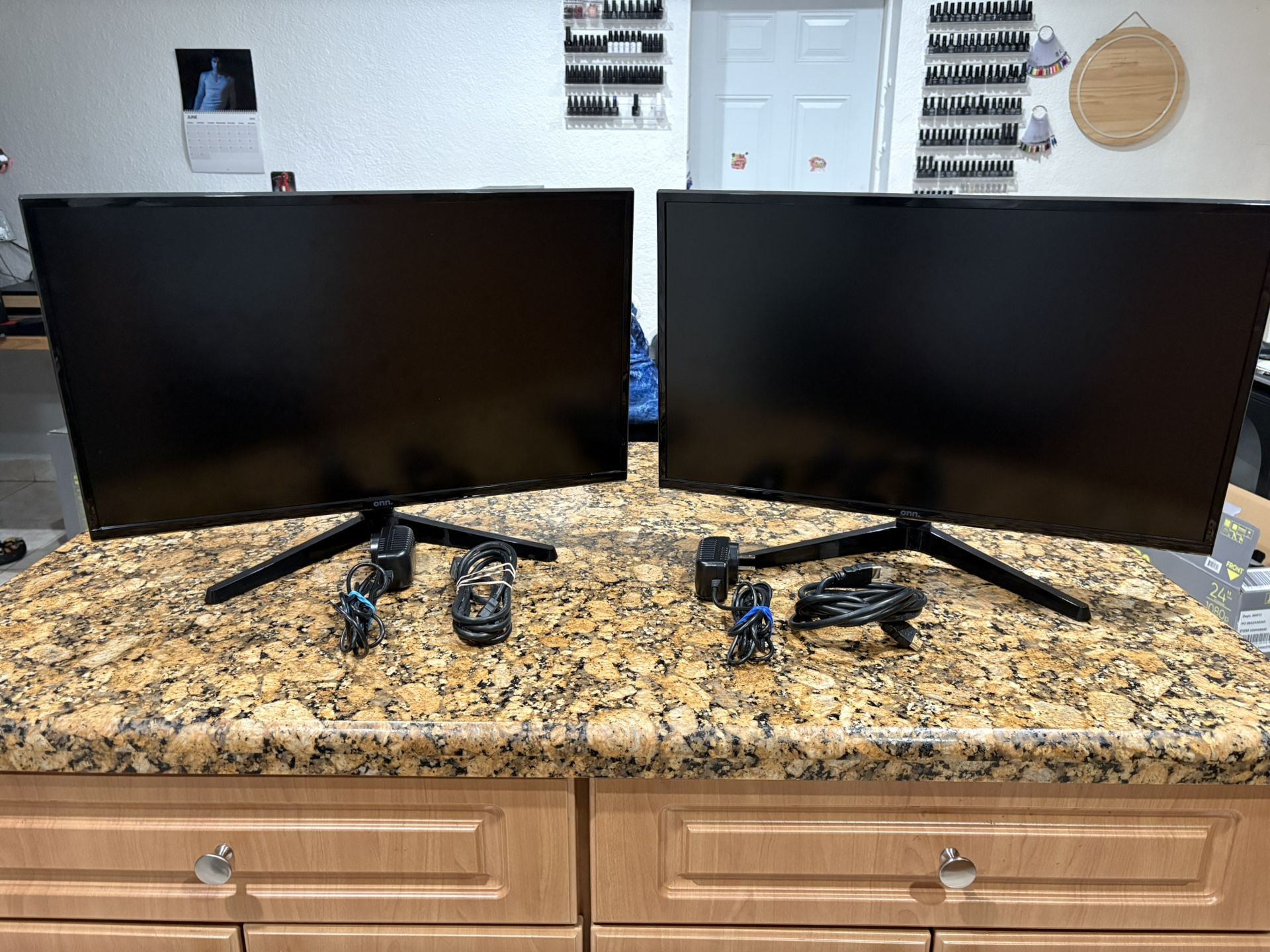 onn 24’’ FHD (1920 x 1080p) 75 Hz Office Monitor