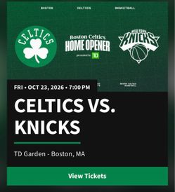 Celtics tickets