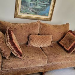 Sofa Set 3 Plus 2 Love Seat For 800 - OBO