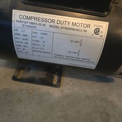 compressor electrical .motor