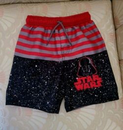 Star Wars Boy's Swimming Trunks 🏊‍♂️  Size 4T