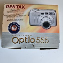 PENTAX OPTIO 555 DIGITAL CAMERA