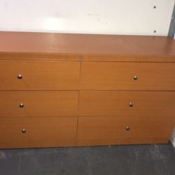 Long 6 Drawer Dresser