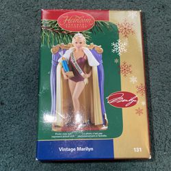Carlton Heirloom Ornament Marilyn Monroe #131 (2006) Beauty Queen NEW In Box
