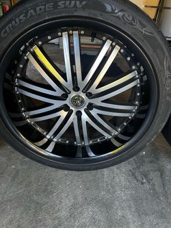 22 inch black wheels