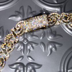 18k Gold Plated 15mm Infinity Link Cuban 